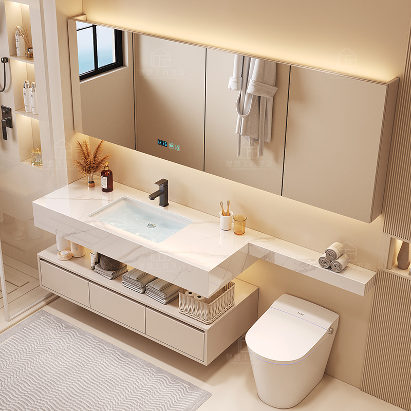 Home Bathroom Partition Wall - Partitions Toilet Bathroom Cabinet Wall Shelves