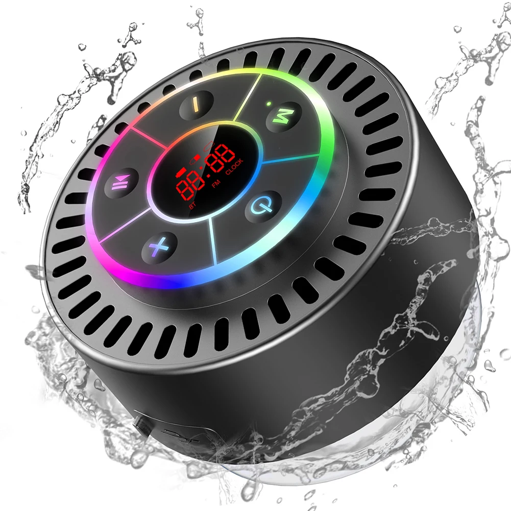 Home Bathroom Called - IPX7 Waterproof Stereo Speaker for Bathroom