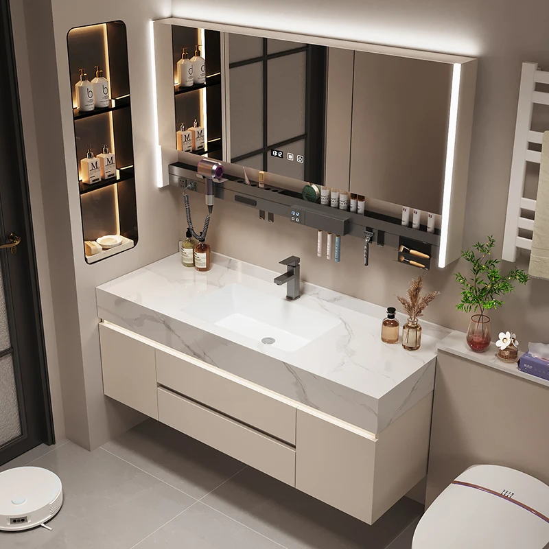 Home Bathroom Partition Wall - Partitions Storage Bathroom Cabinet Organizer Mirror