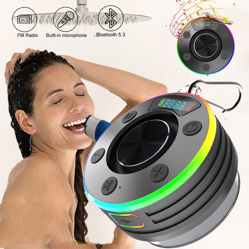 Home Bathroom Called - Shower Bluetooth 5.3 Speaker Waterproof Wireless
