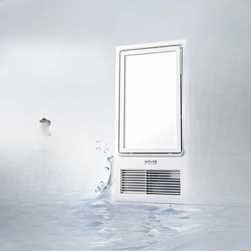 Home Bathroom Hand Dryer - ceiling air heating, bathroom multi-functional LED