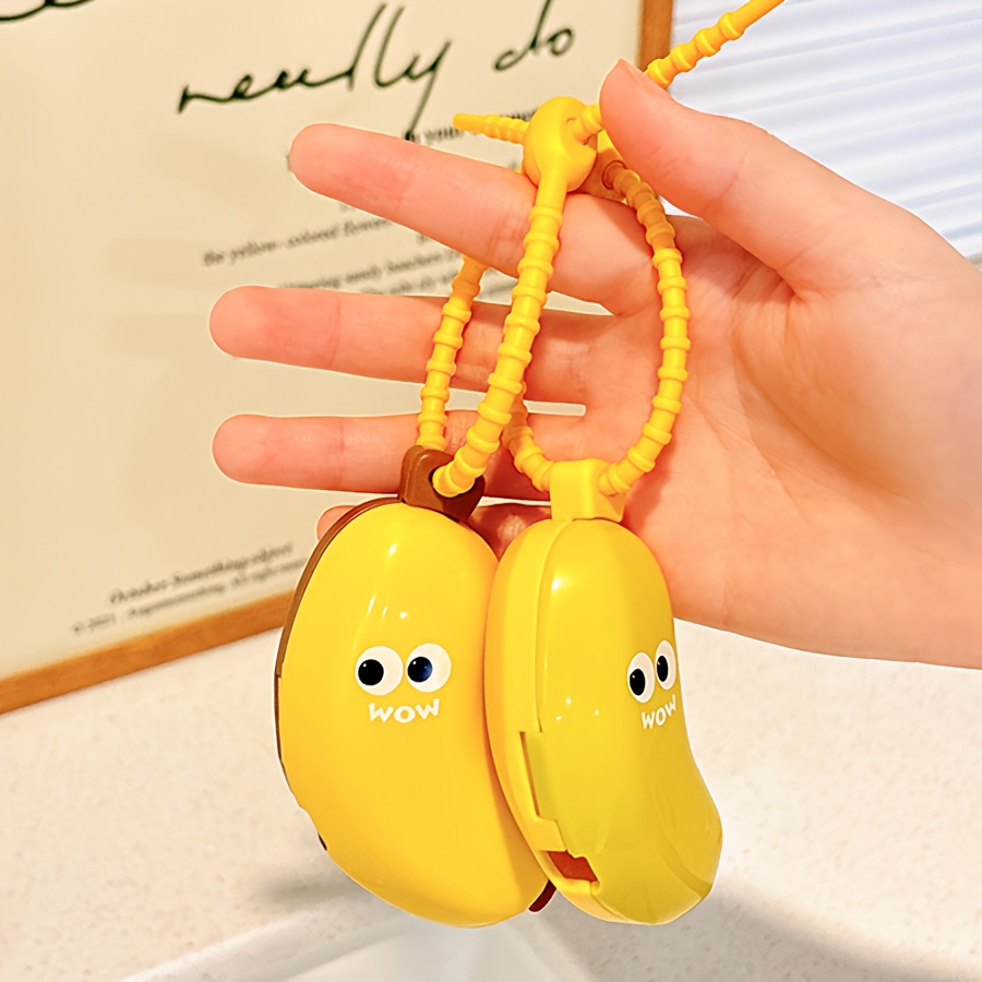 Home Bathroom Essentials - Cute Banana Toothbrush Holder Portable Travel