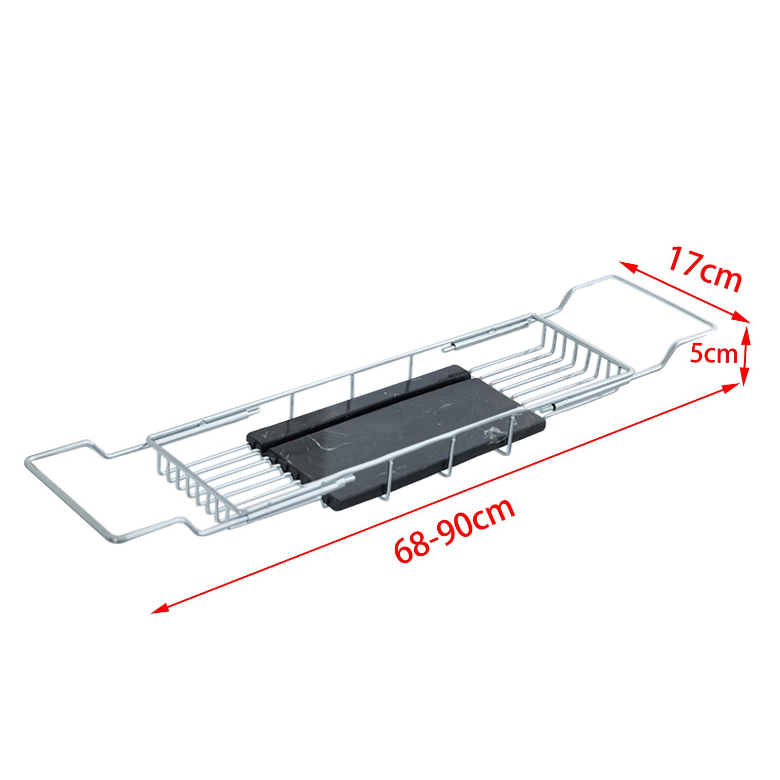 Bath Caddy Tray - Bathtub Tray Bath Shelf Storage Rack