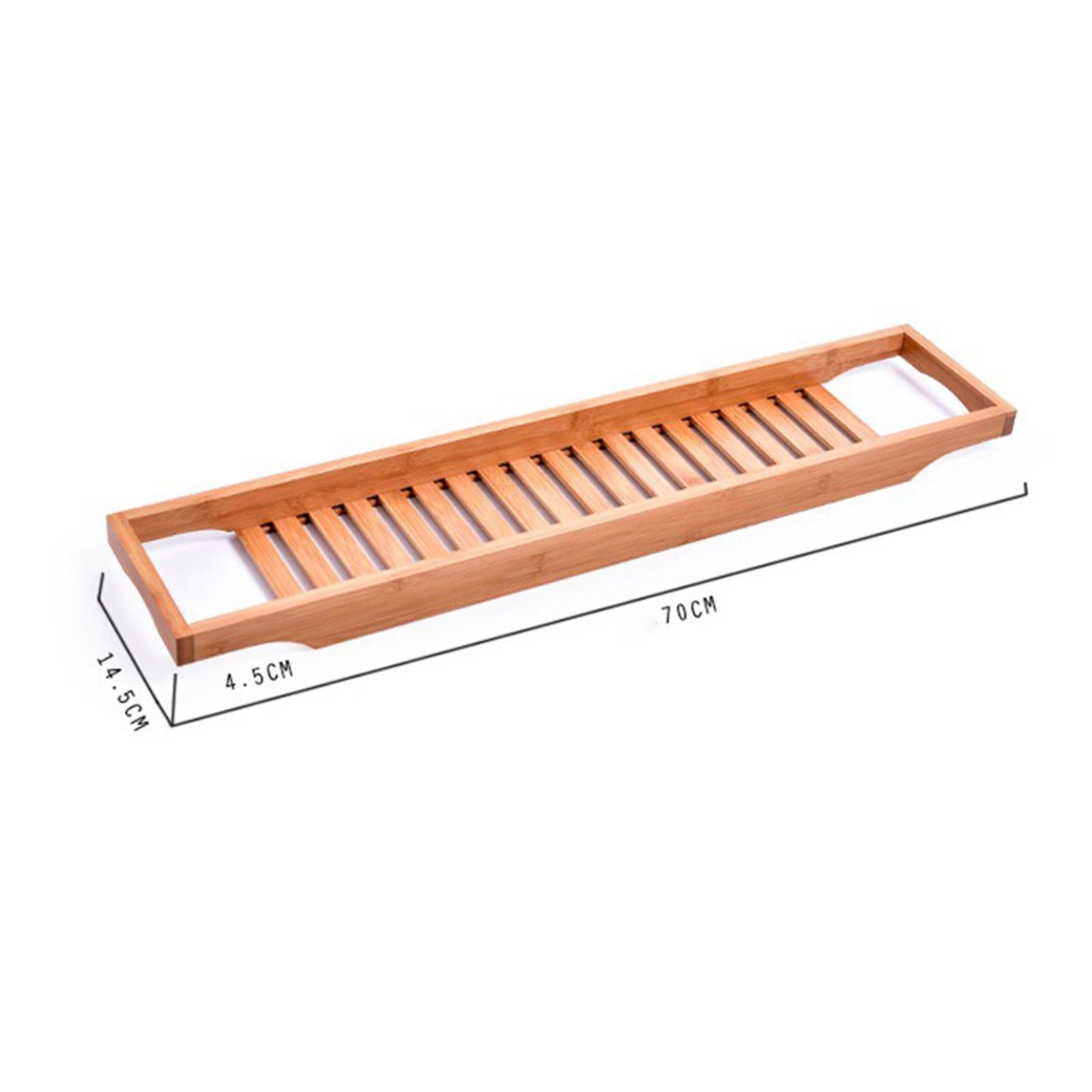 Bamboo Bathtub Tray Caddy Wood - Bath Caddy Tray 评论和价格