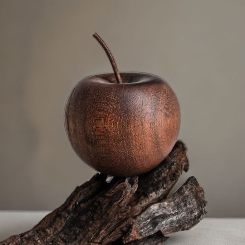 1PCS Of Wooden Apple Shaped Es - Home Bathroom Essentials 评论和价格