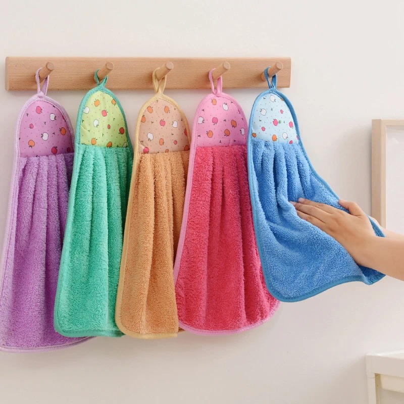 4pcs 20*32cm Small Hand Towels - Home Bathroom Cleaning 评论和价格