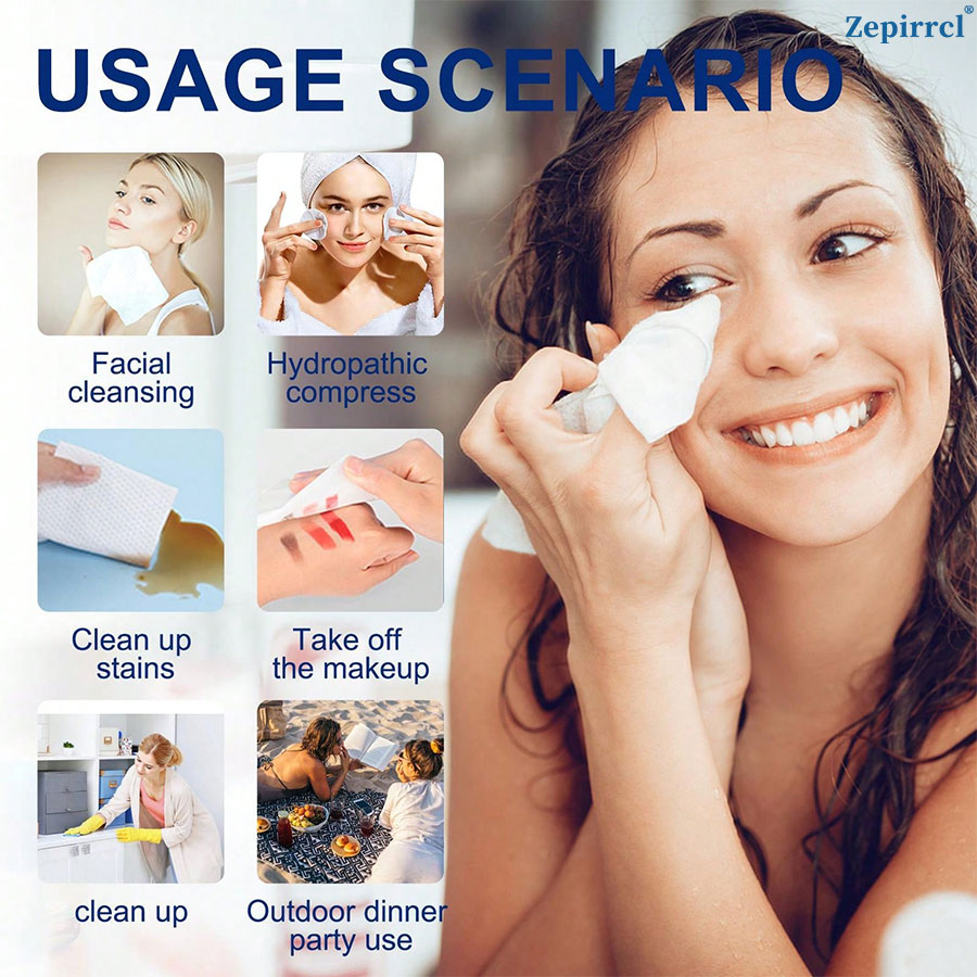 80/160 Sheets, Disposable Face - Home Bathroom Cleaning 评论和价格