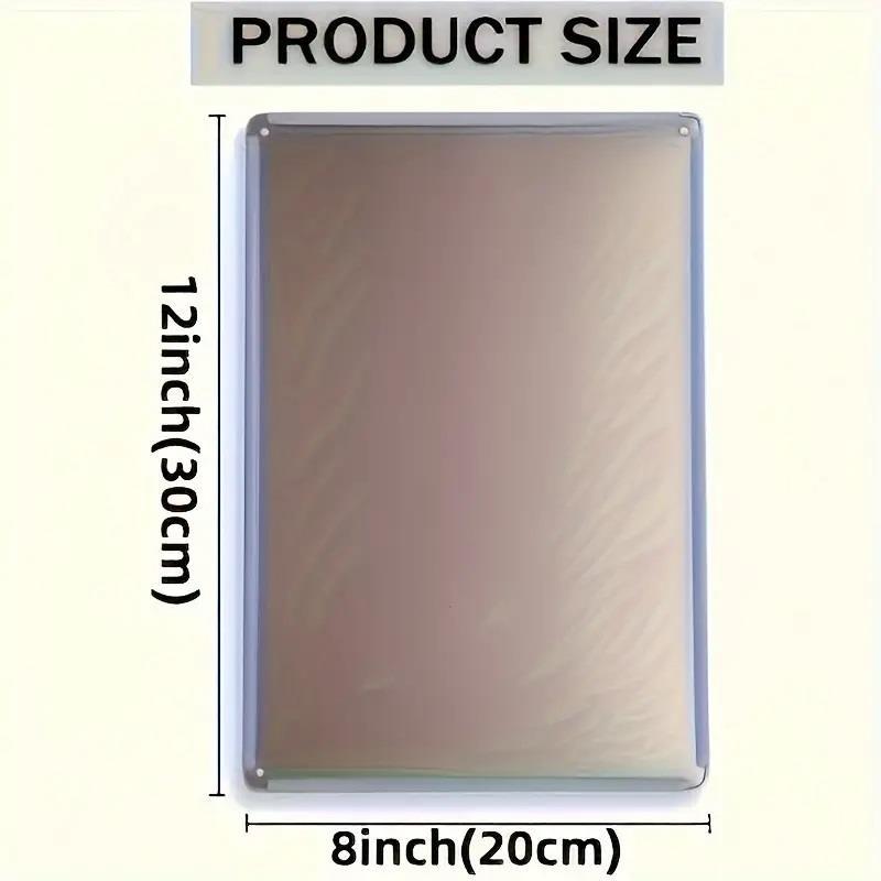Stylish Female Metal Tin Sign  - Home Bathroom Wall Art 评论和价格
