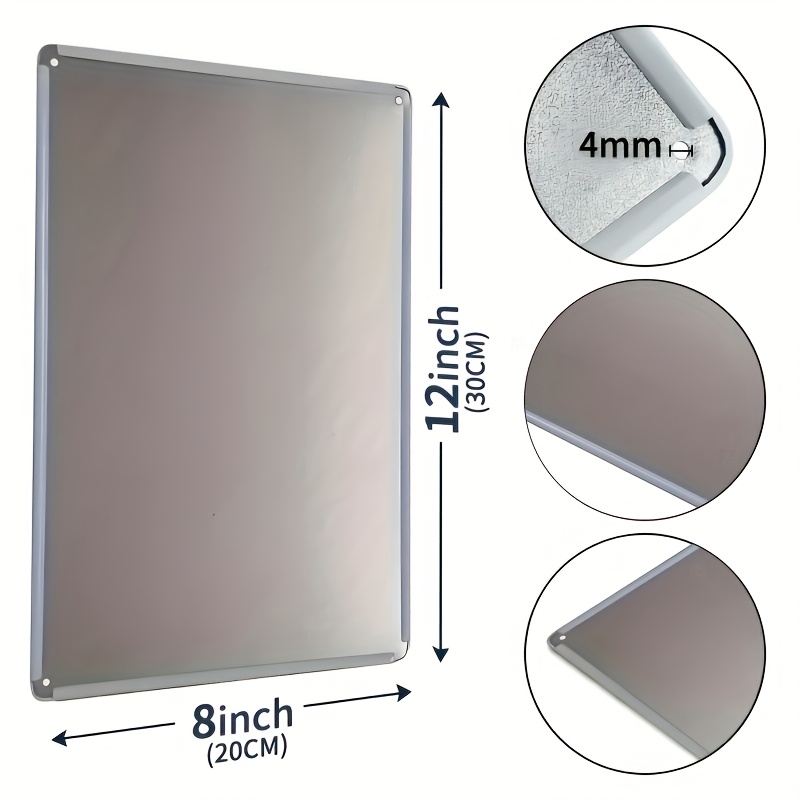 Stylish Female Metal Tin Sign  - Home Bathroom Wall Art 评论和价格