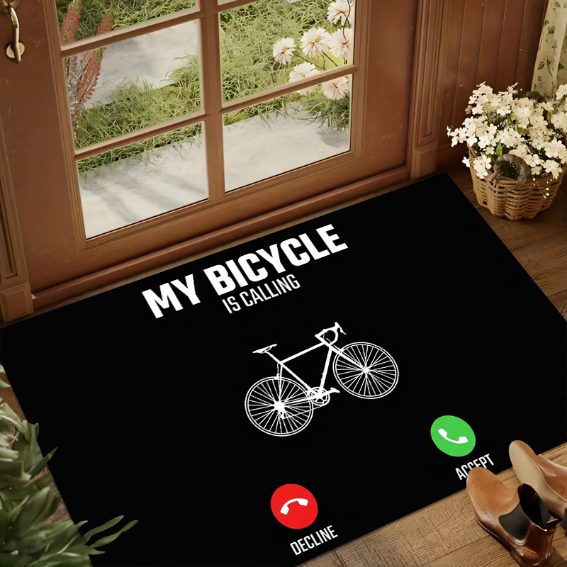 Mountain Bike Calling Doormat  - Home Bathroom Called 评论和价格