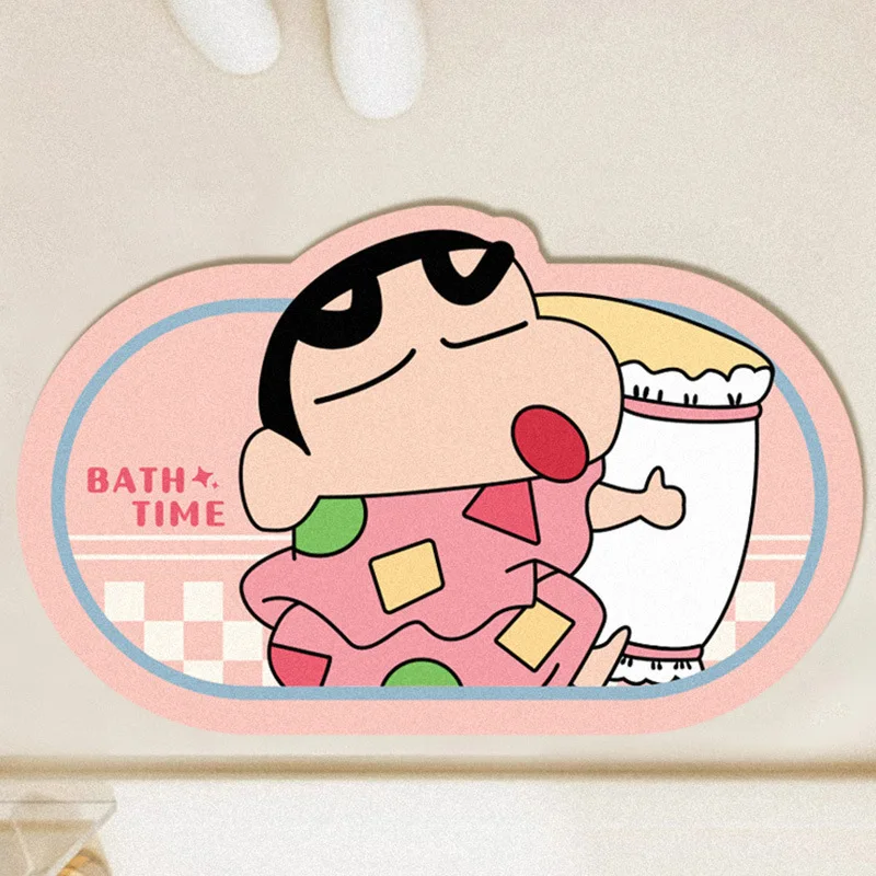 Cartoon Cute Crayon Shin-chan  - Home Goods Bathroom Mats 评论和价格
