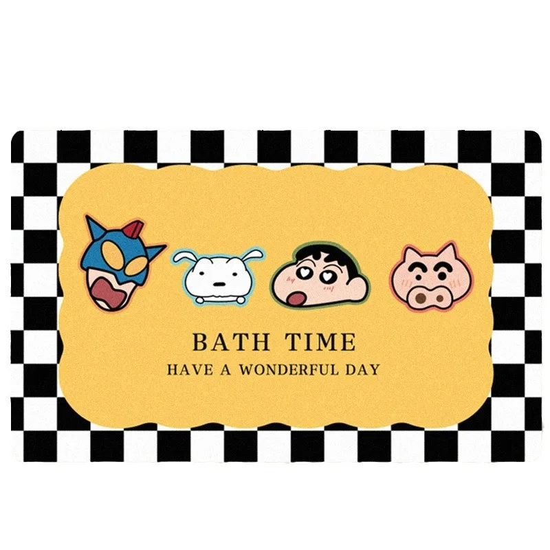 Cartoon Cute Crayon Shin-chan  - Home Goods Bathroom Mats 评论和价格