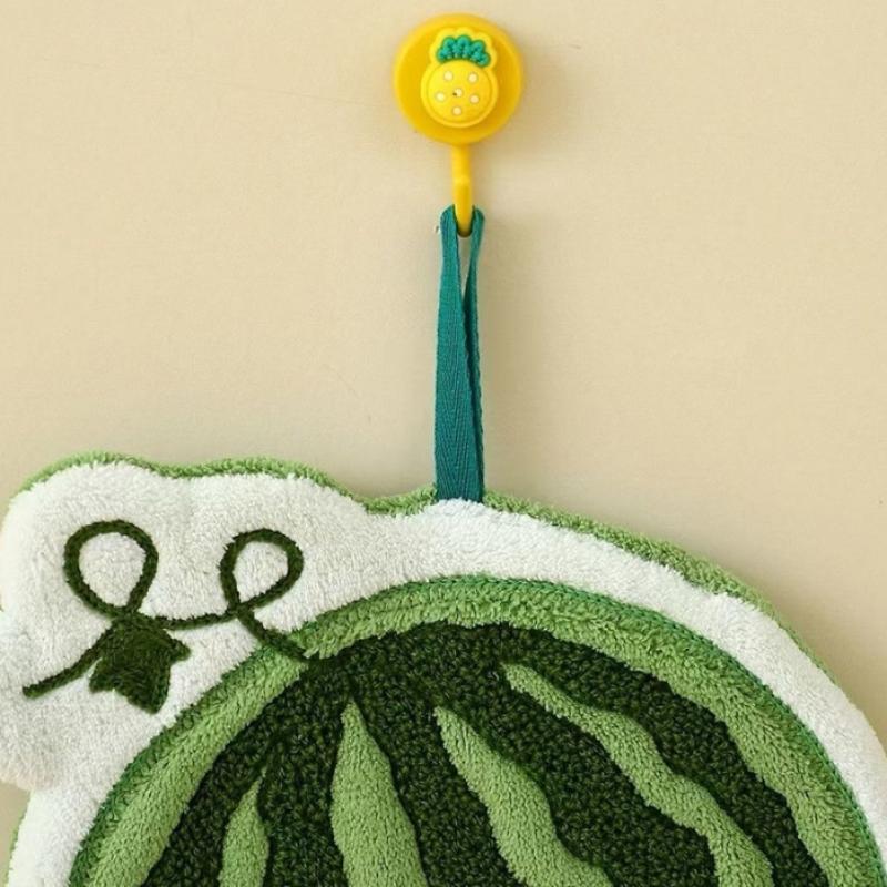 Fruit Hand Towel Kitchen Absor - Home Bathroom Cleaning 评论和价格