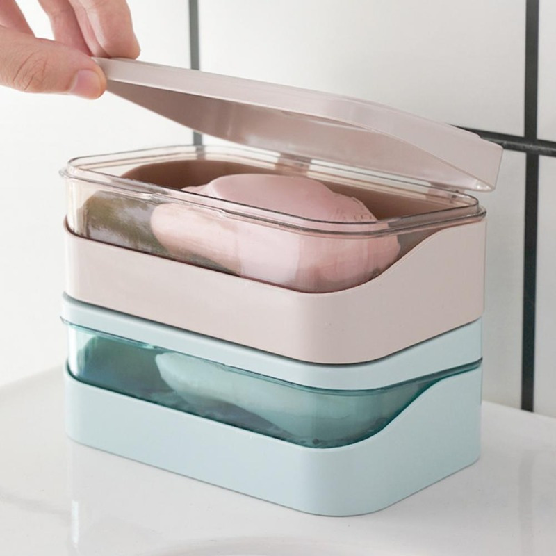 Bathroom Soap Dish With Lid Ho - Home Bathroom Essentials 评论和价格