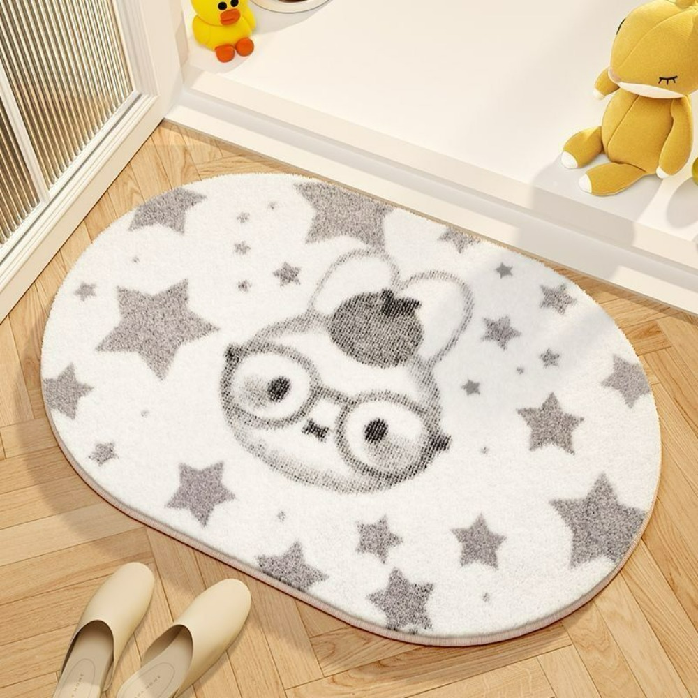 Miffy Cartoon Floor Mat Soft I - Home Goods Bathroom Mats 评论和价格