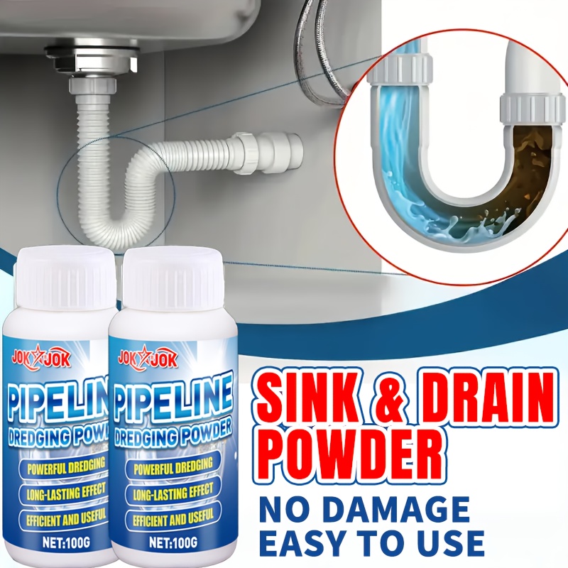 Powerful Drain Cleaner Powder, - Home Bathroom Cleaning 评论和价格