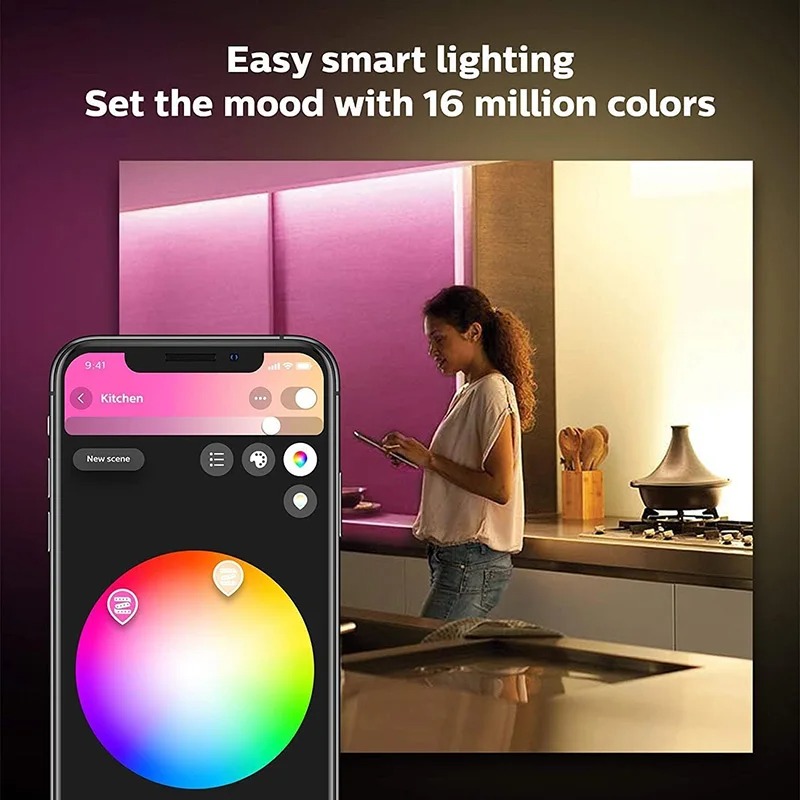 Philips Hue LED Lightstrip Plu - Philips Bulb Hue 评论和价格