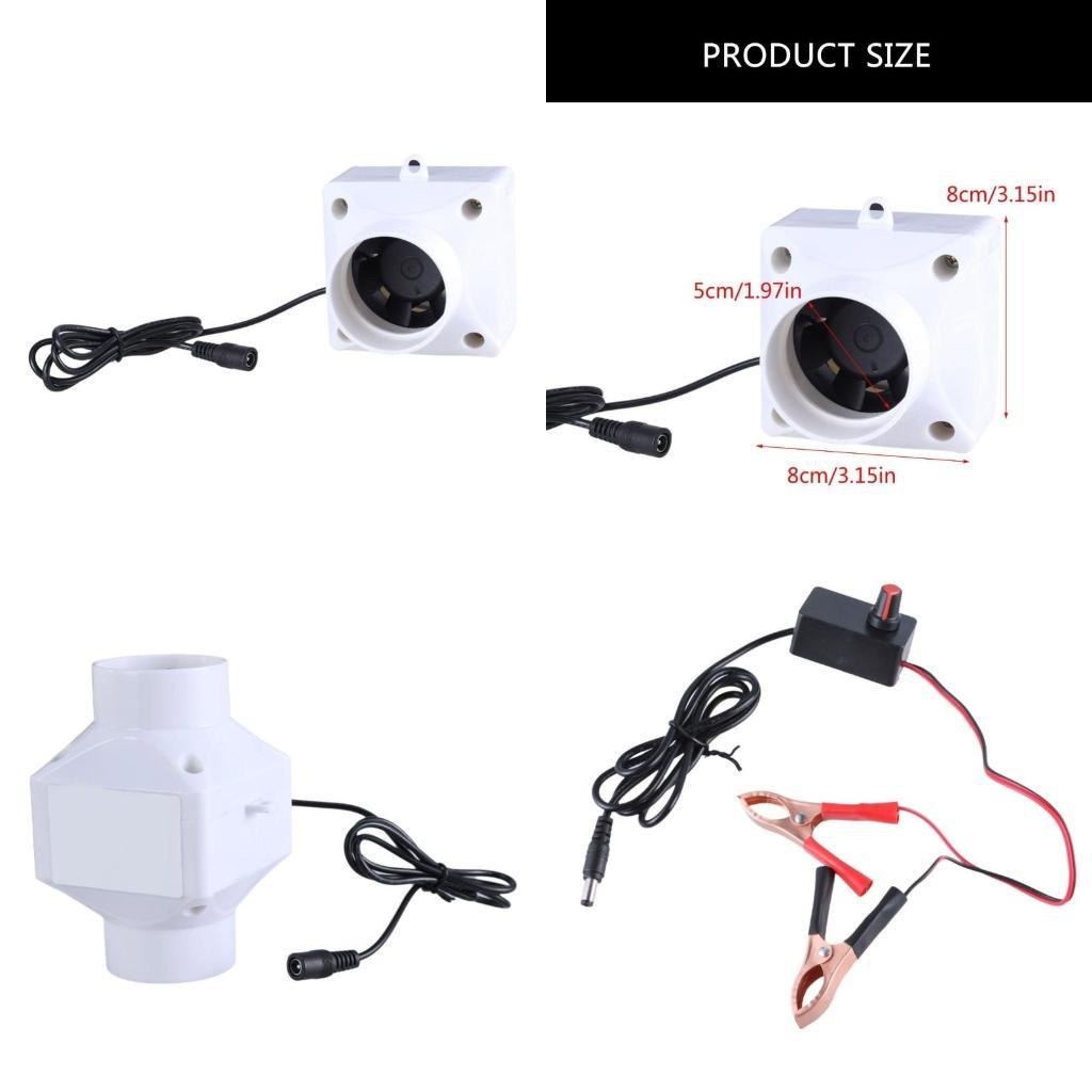 652F 12V Exhaust Fan Home Quie - Home Bathroom Extractor Fan 评论和价格