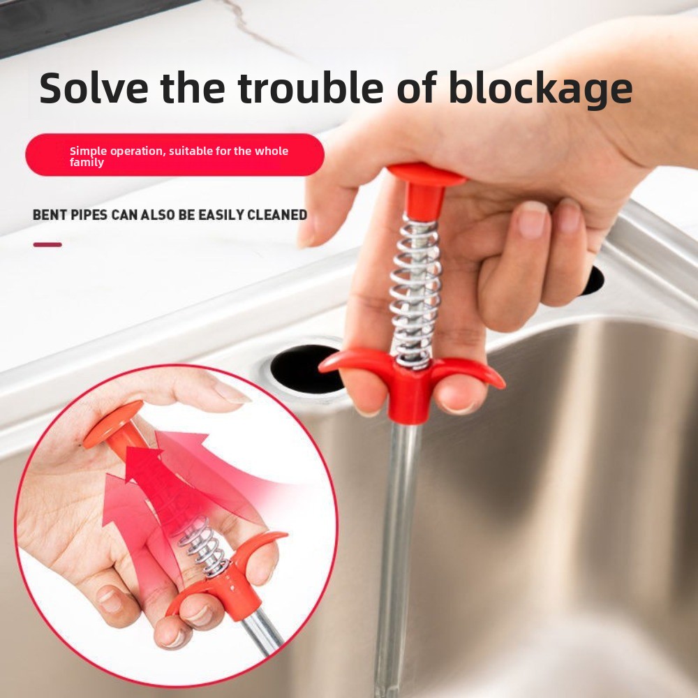 Hand Pinch Cleaning Sewer Pipe - Home Bathroom Cleaning 评论和价格