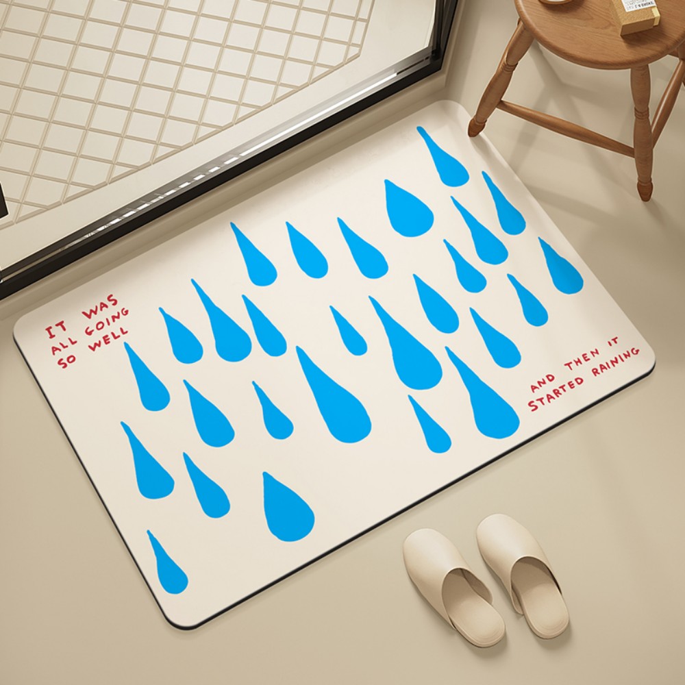 VIKAMA Bathroom Tile Shower Ma - Home Goods Bathroom Mats 评论和价格