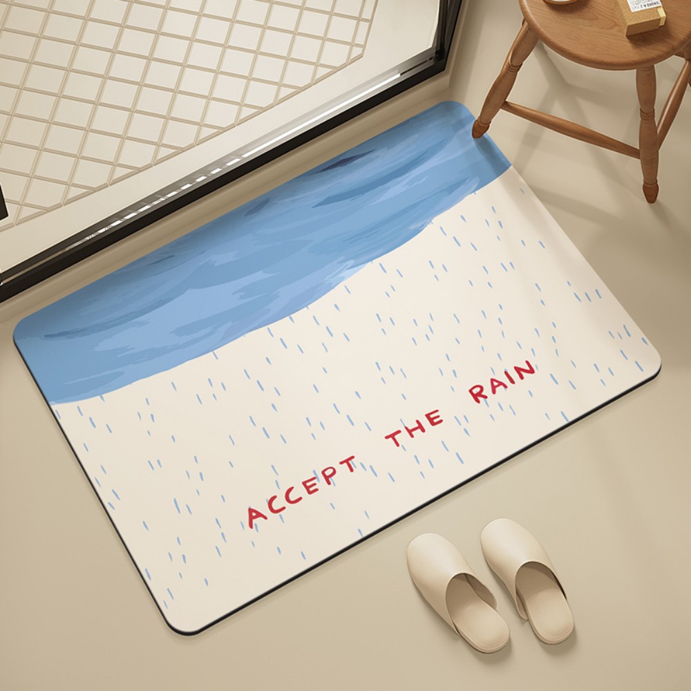 VIKAMA Bathroom Tile Shower Ma - Home Goods Bathroom Mats 评论和价格