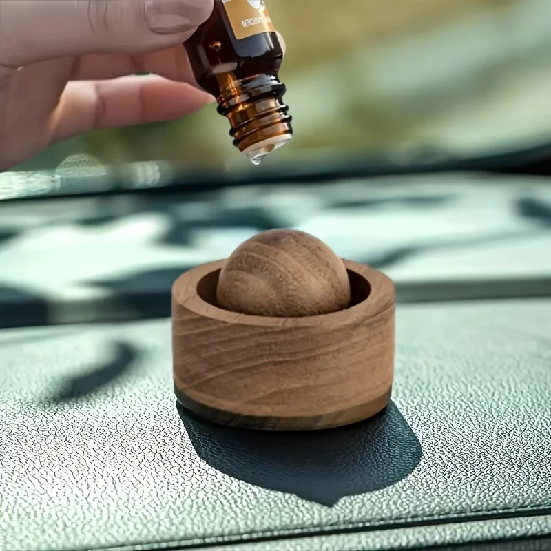 Cute Natural Wood Fragrance Di - Home Bathroom Essentials 评论和价格