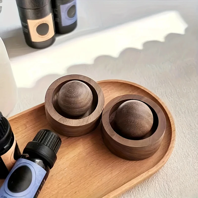 Cute Natural Wood Fragrance Di - Home Bathroom Essentials 评论和价格
