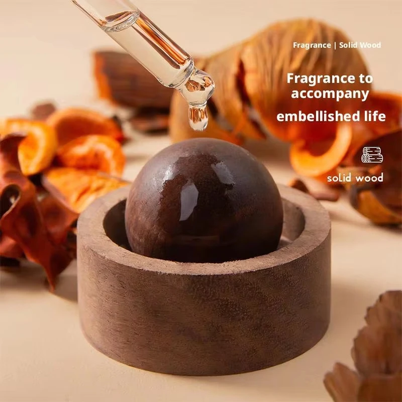 Cute Natural Wood Fragrance Di - Home Bathroom Essentials 评论和价格