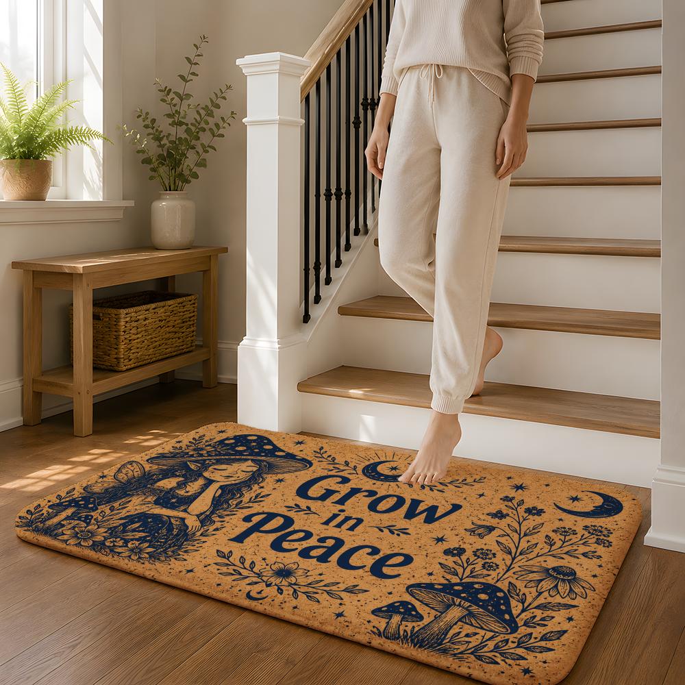 Celestial Good Vibes Floor Mat - Home Goods Bathroom Mats 评论和价格