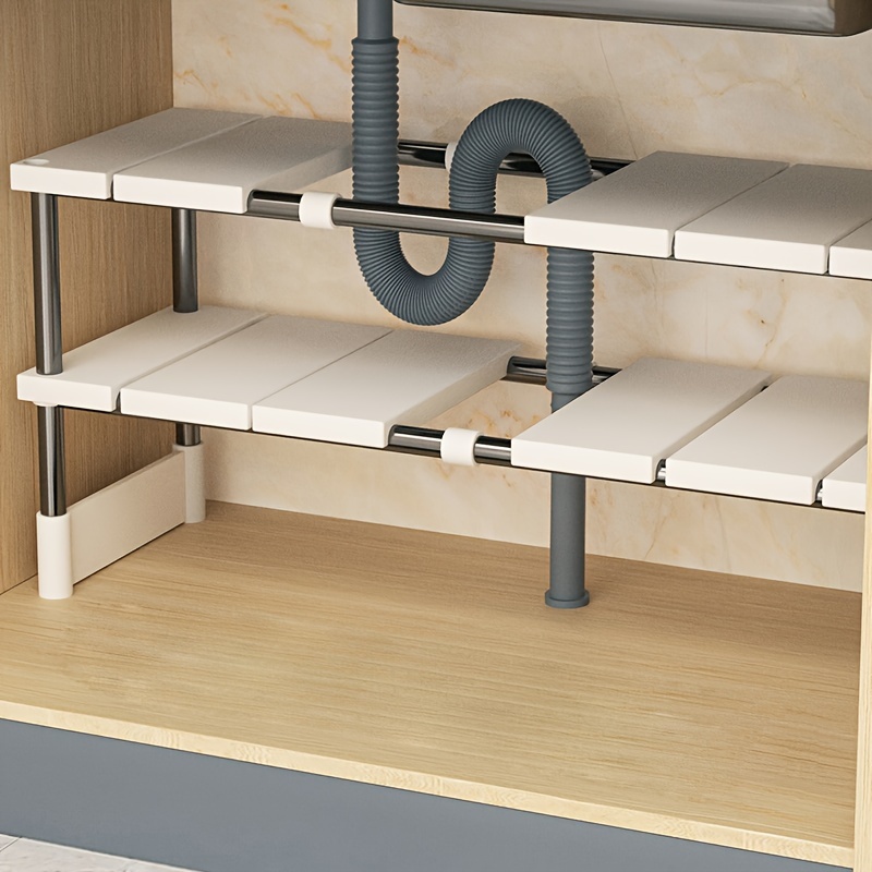 Adjustable Under Sink Storage  - Home Depot Bathroom Sink 评论和价格