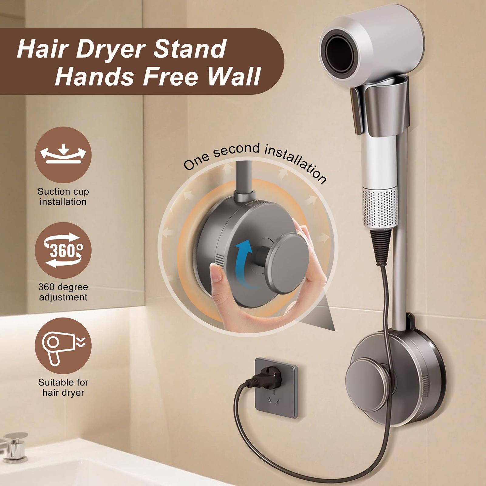 Hair Diffuser Stand 360-Degree - Home Bathroom Hand Dryer 评论和价格