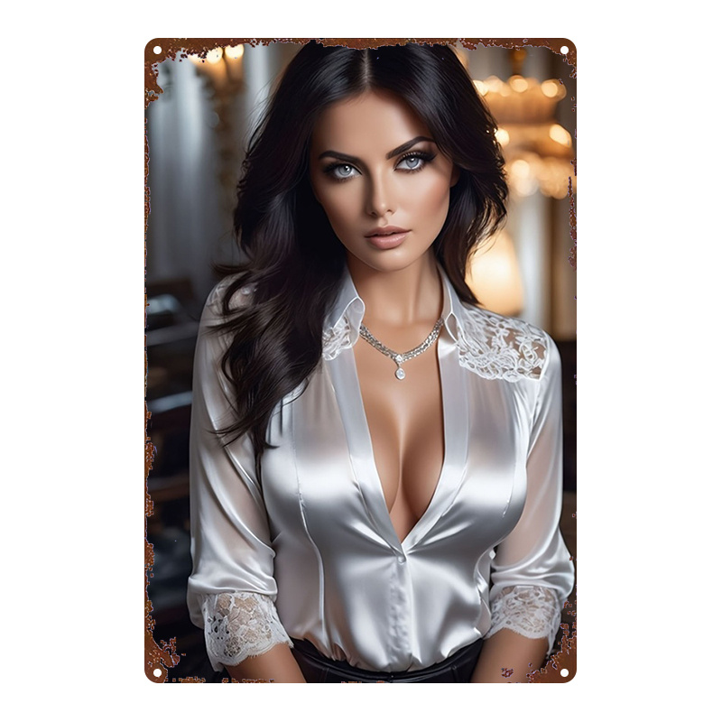 2D Metal Wall Art for Women -  - Home Bathroom Wall Art 评论和价格