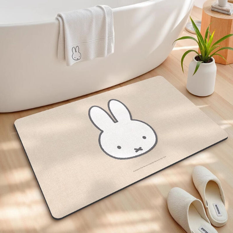 Miffy Anti Slip Floor Mats Ins - Home Goods Bathroom Mats 评论和价格