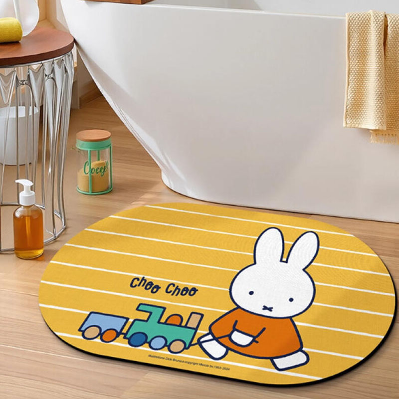 Miffy Anti Slip Floor Mats Ins - Home Goods Bathroom Mats 评论和价格