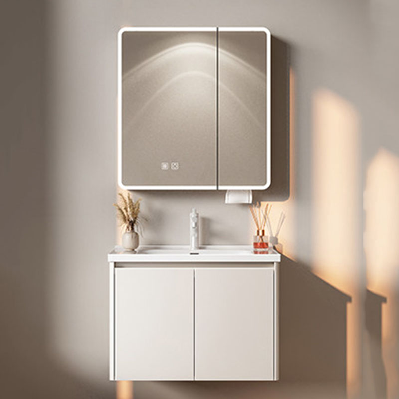 White Luxury Bathroom Cabinet  - Home Bathroom Partition Wall 评论和价格