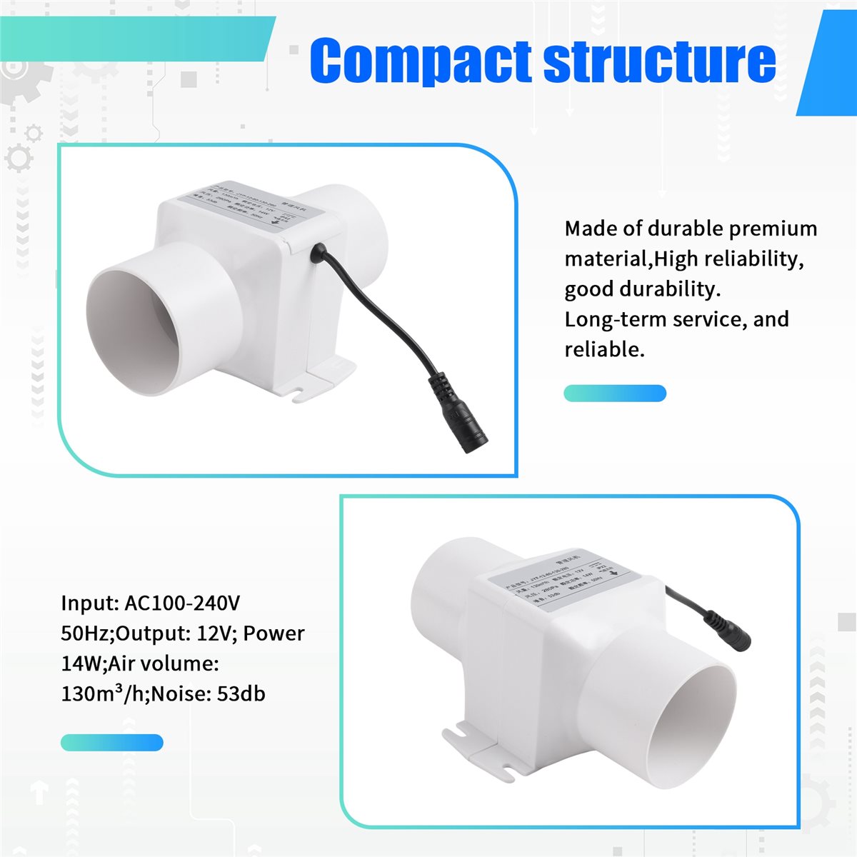 DT81 60mm Extractor Fan Low No - Home Bathroom Extractor Fan 评论和价格