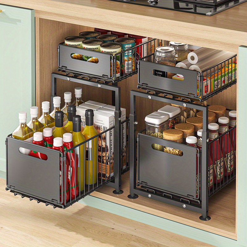 2 Tier Slide Out Cabinet Organ - Home Depot Bathroom Sink 评论和价格
