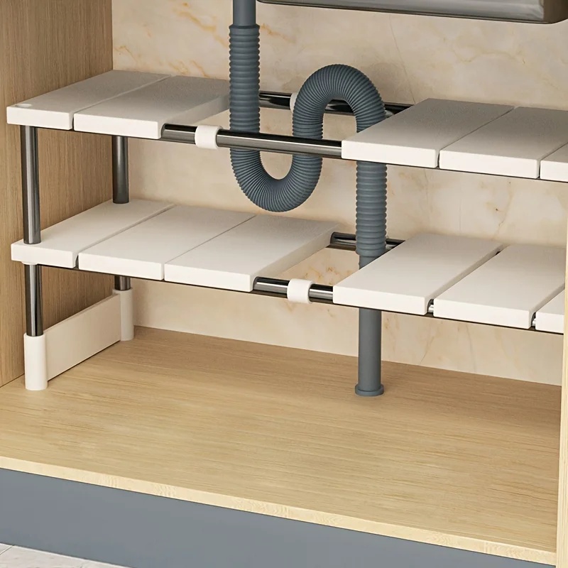 Adjustable Under Sink Storage  - Home Depot Bathroom Sink 评论和价格