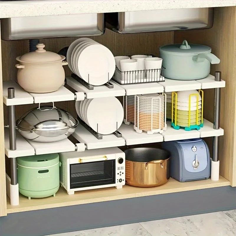 Adjustable Under Sink Storage  - Home Depot Bathroom Sink 评论和价格