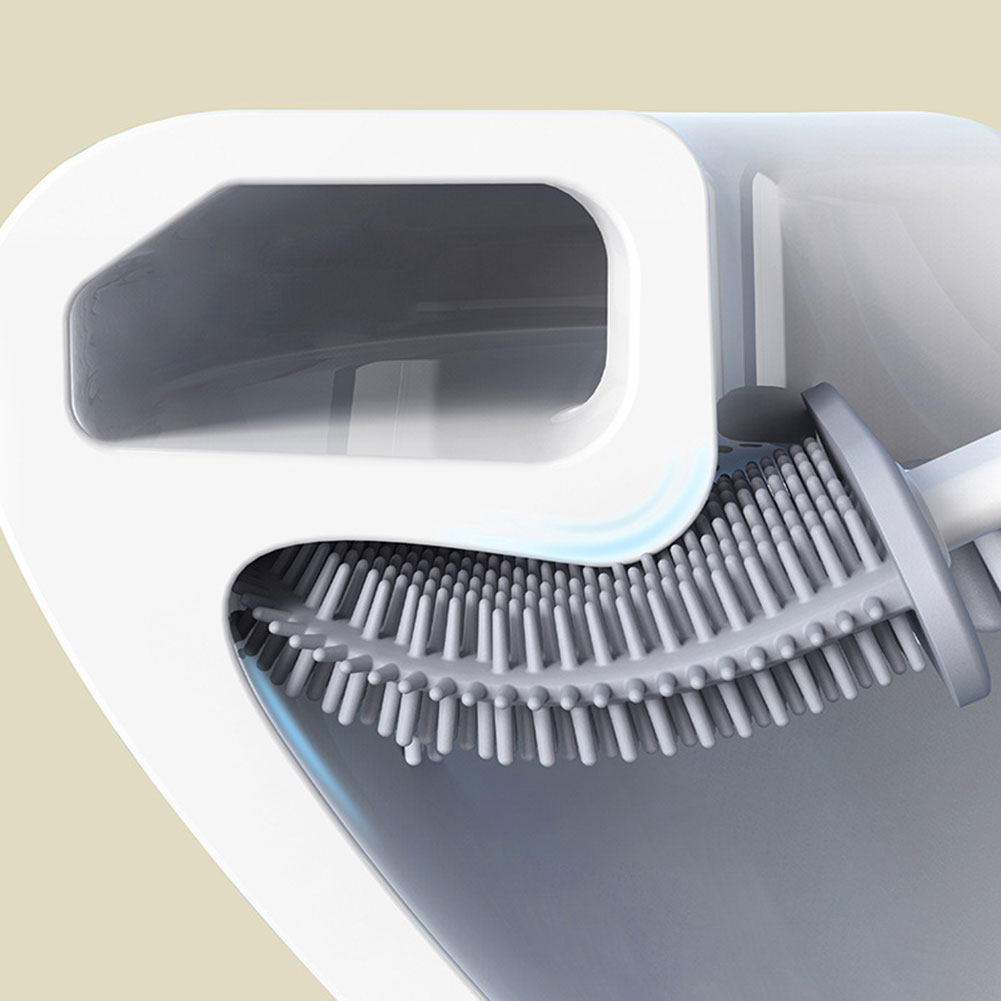 Silicone Toilet Brush With Hol - Home Bathroom Cleaning 评论和价格