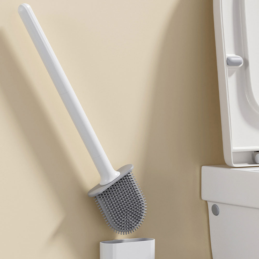Silicone Toilet Brush With Hol - Home Bathroom Cleaning 评论和价格