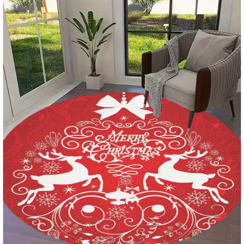 Christmas Themed carpet Santa  - Home Goods Bathroom Mats 评论和价格