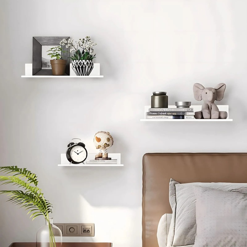 Metal Floating Shelves Wall Mo - Home Bathroom Essentials 评论和价格