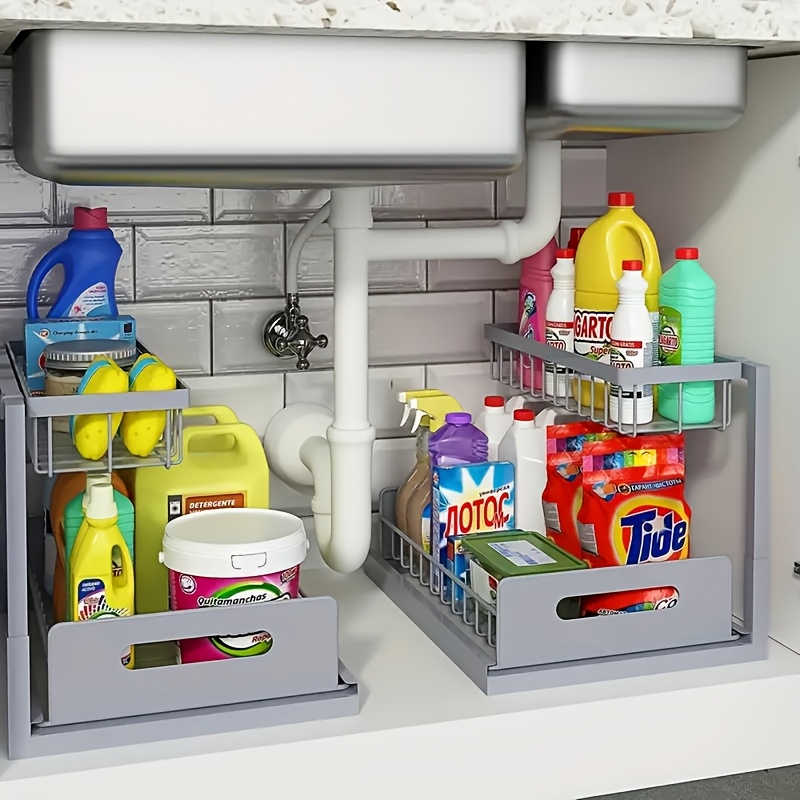 Pull-Out Under Sink Organizer, - Home Depot Bathroom Sink 评论和价格