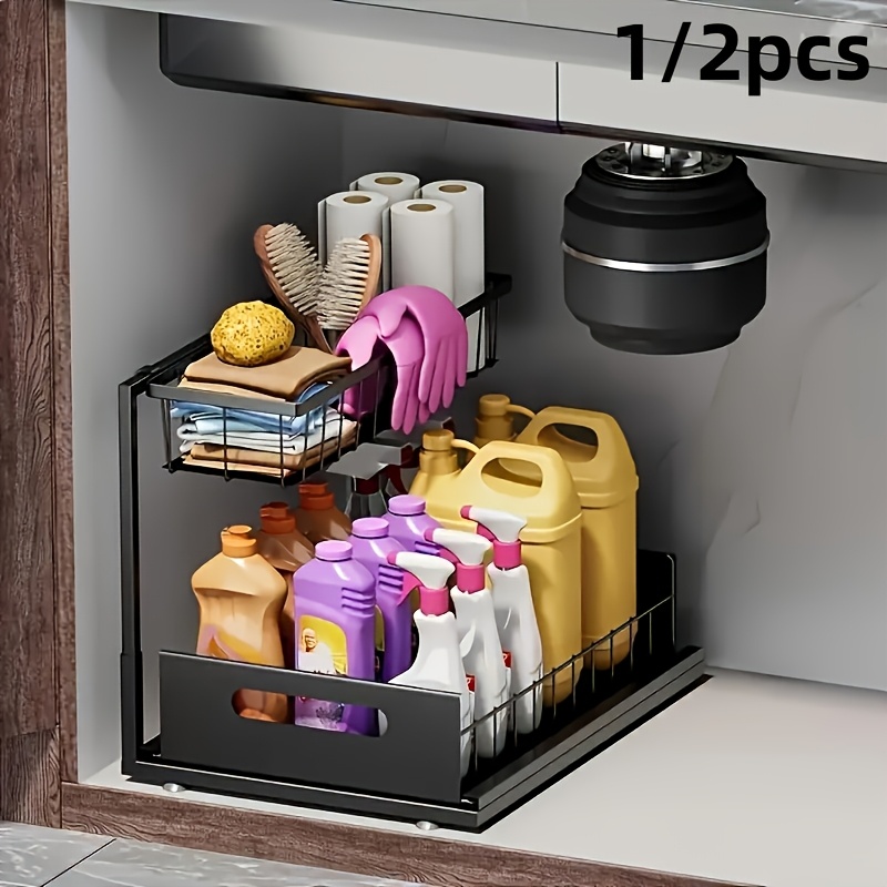 Pull-Out Under Sink Organizer, - Home Depot Bathroom Sink 评论和价格