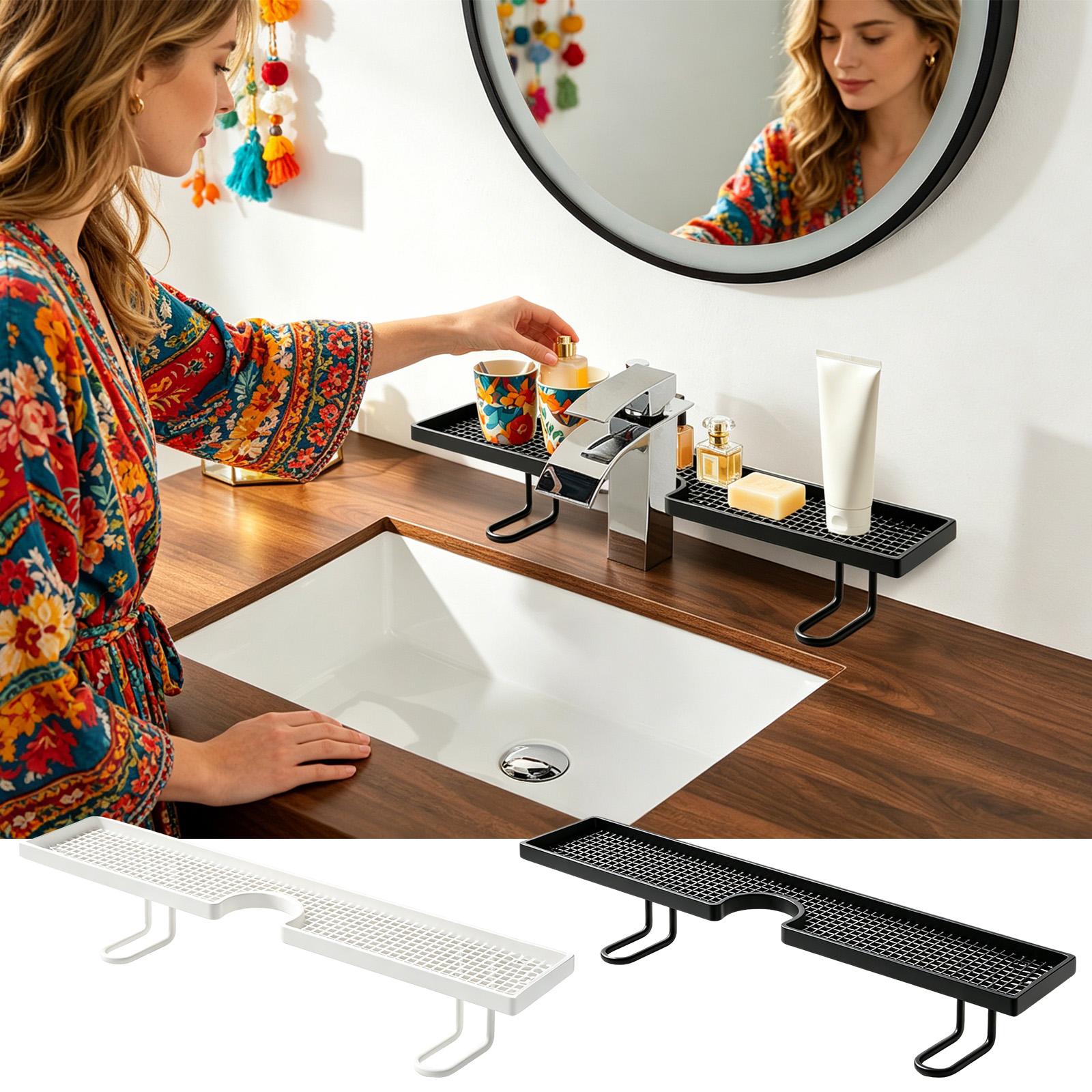 Bathroom Sink Shelf No Drillin - Home Depot Bathroom Sink 评论和价格