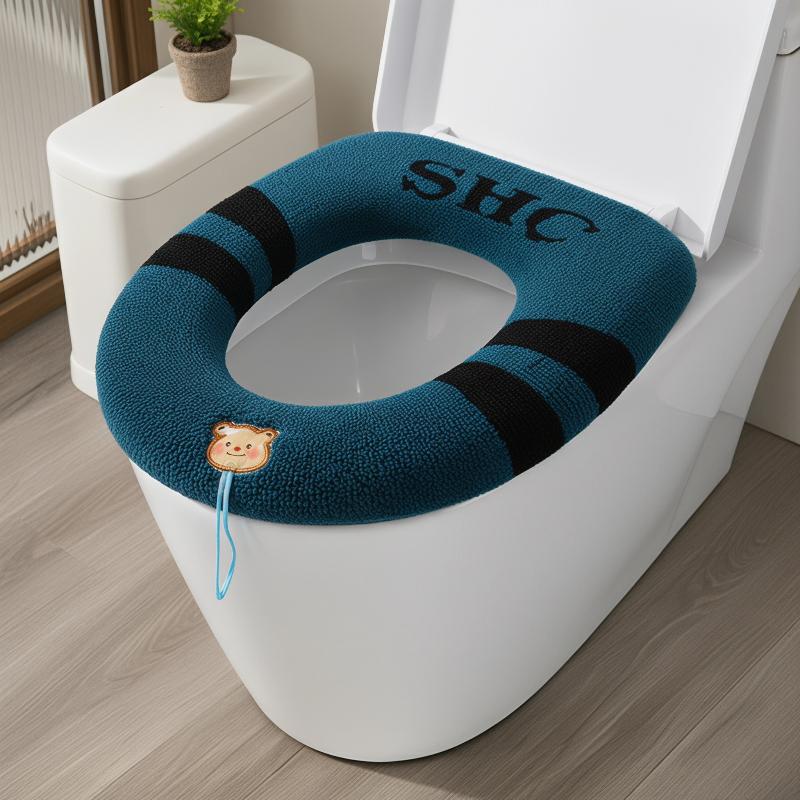 Toilet Seat Cover 1Pcs Soft Wa - Home Bathroom Essentials 评论和价格