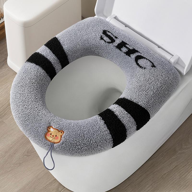 Toilet Seat Cover 1Pcs Soft Wa - Home Bathroom Essentials 评论和价格