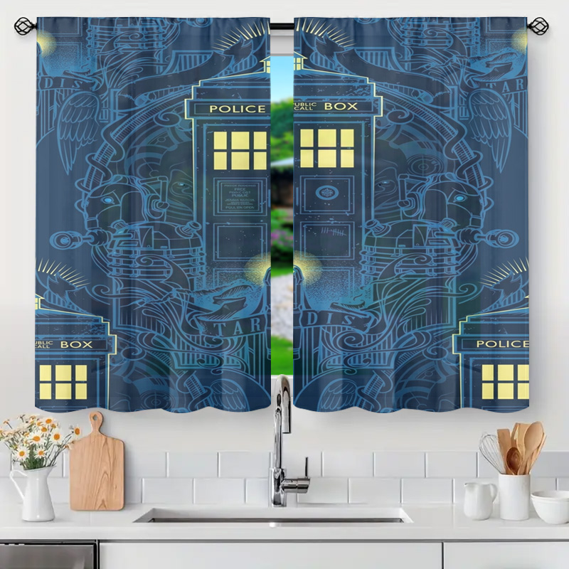 Vintage Blue Graphic Police Ca - Home Bathroom Called 评论和价格