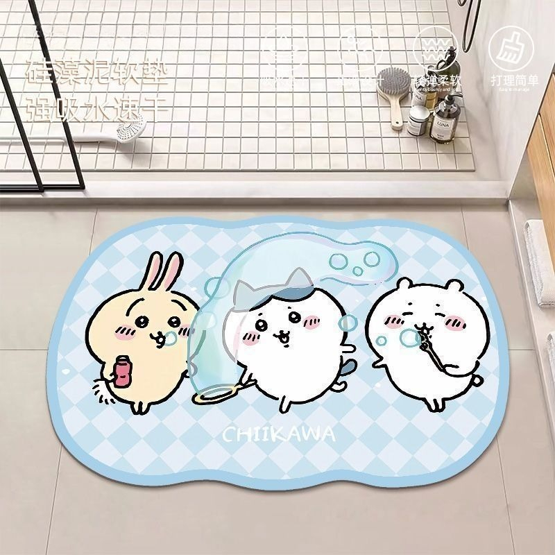 Anime Chiikawa Hachiware Usagi - Home Goods Bathroom Mats 评论和价格